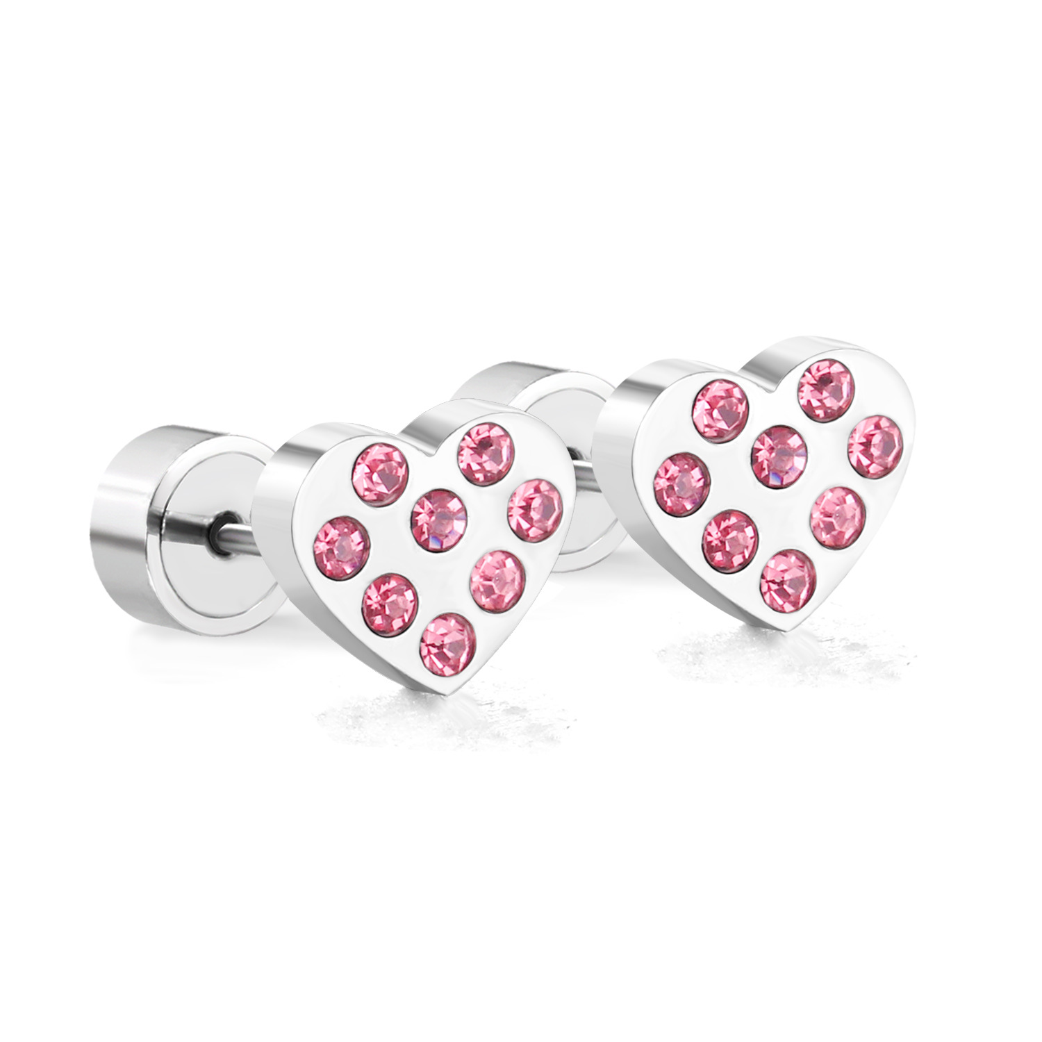 Steel color pink drill