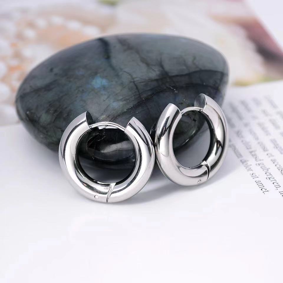 Steel color one piece 4*12mm