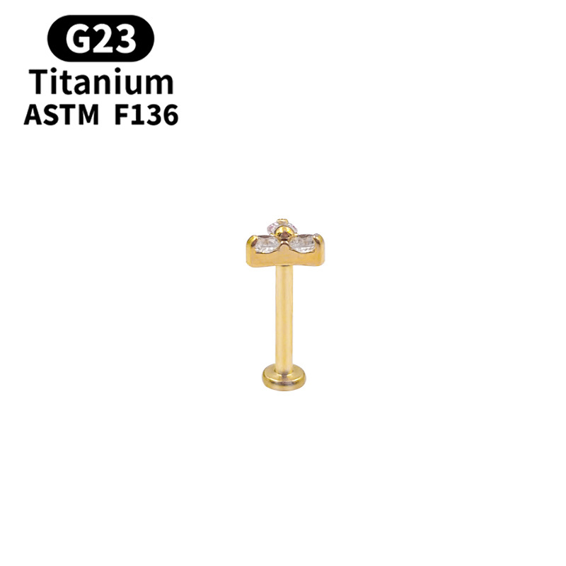 gold color plated 1.2x6mm, 4mm gold color plated