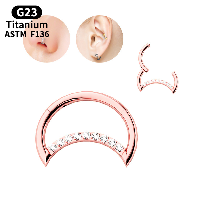6:rose gold color plated