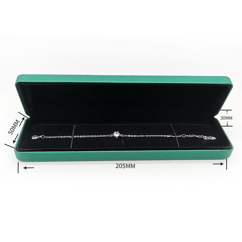 Bracelet box 205*50*30MM emerald