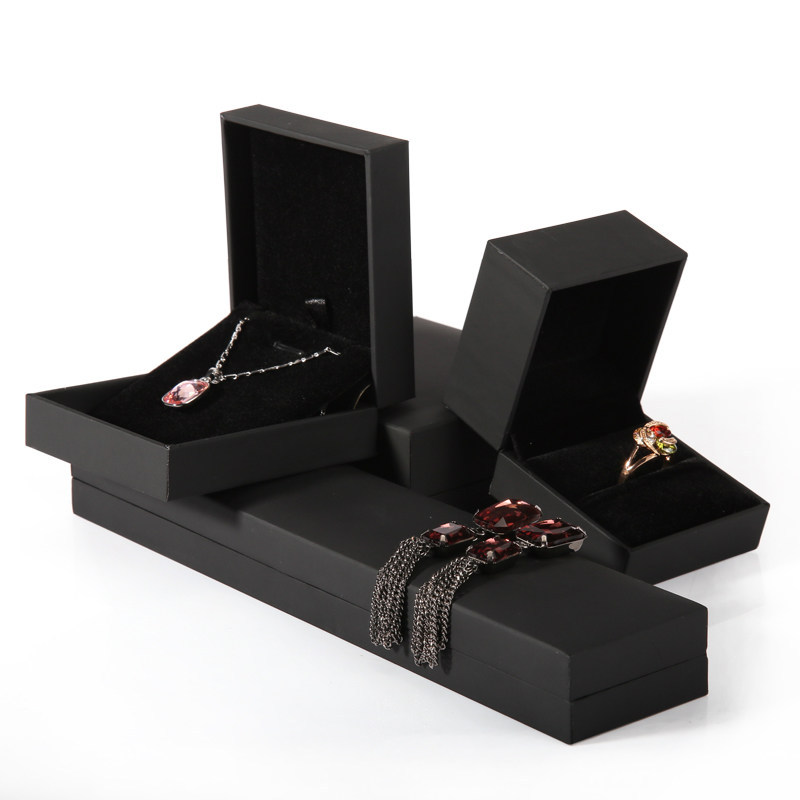 black necklace box 22.5*5*2.5cm