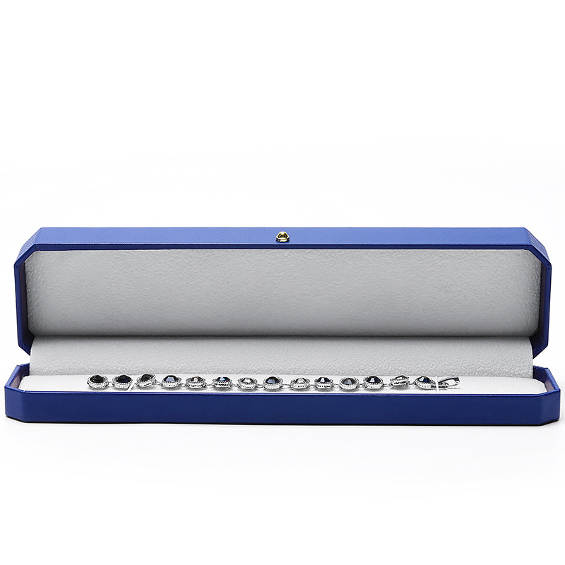 blue necklace box 22.8*5.5*4cm