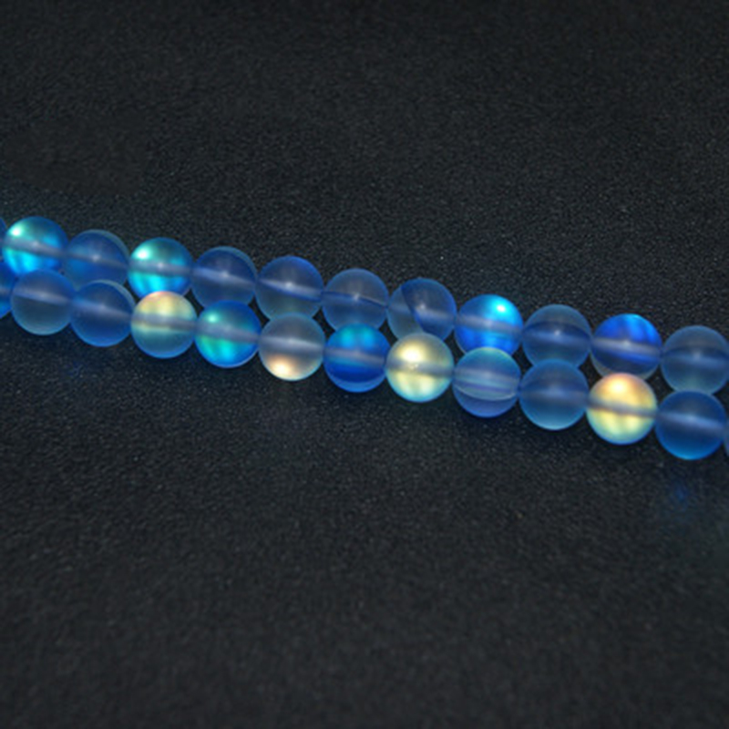 8 mm48 beads, blue