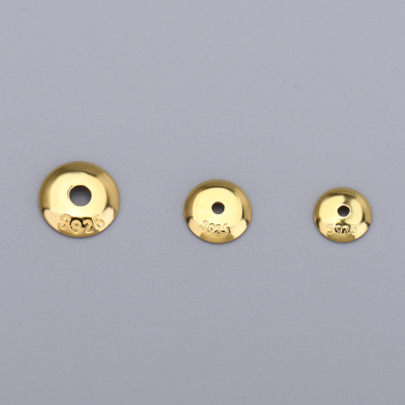 gold color plated 7mm