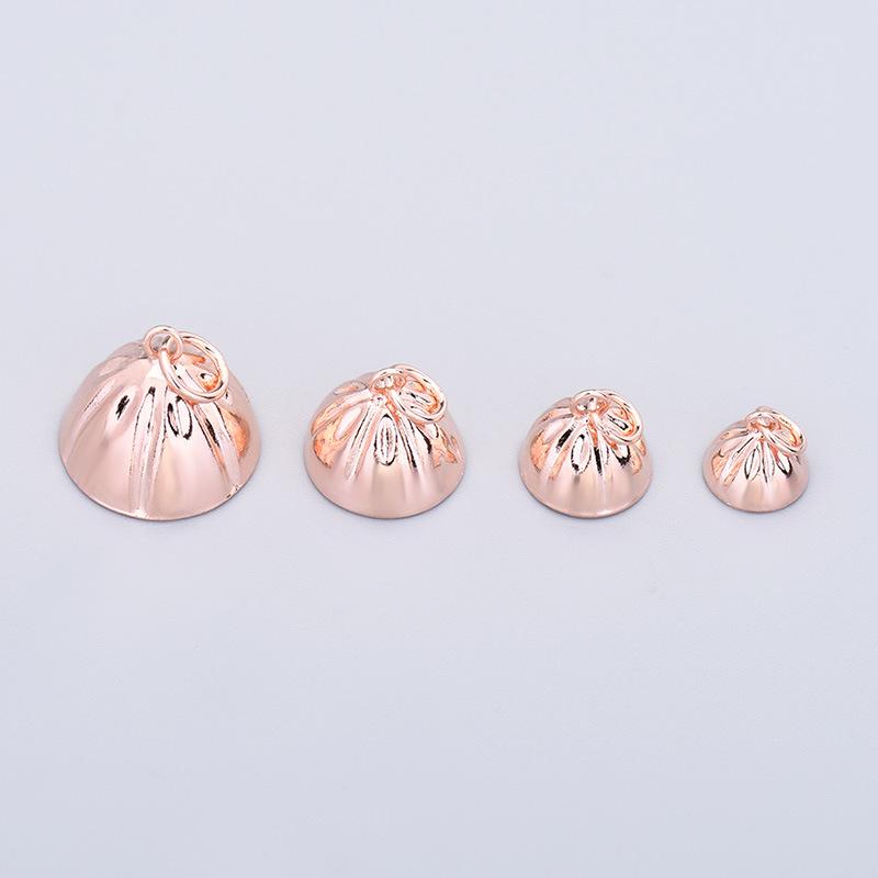 rose gold color plated 10mm