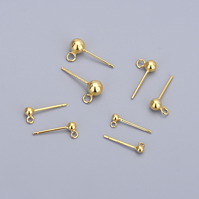 gold color plated 2.5mm