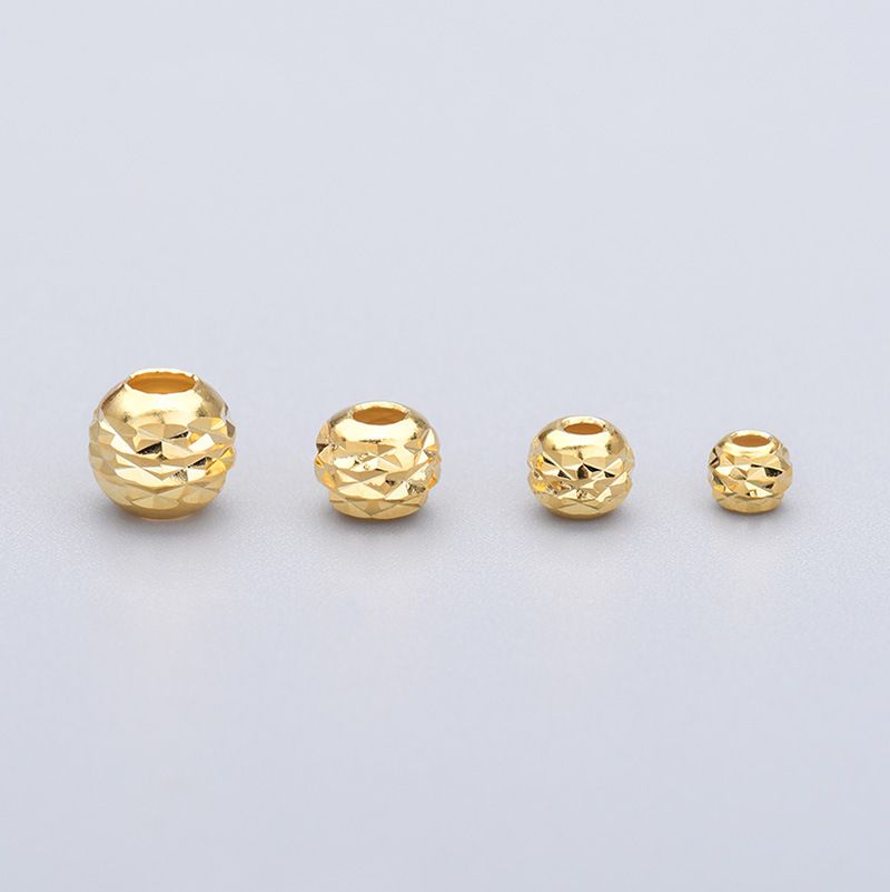gold color plated 8mm