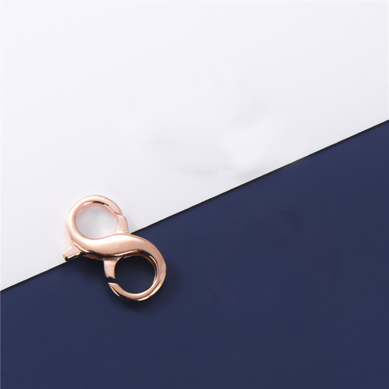 rose gold color plated 8.6x12.7mm