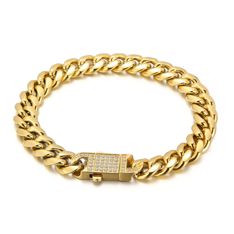 gold bracelet:220*10mm