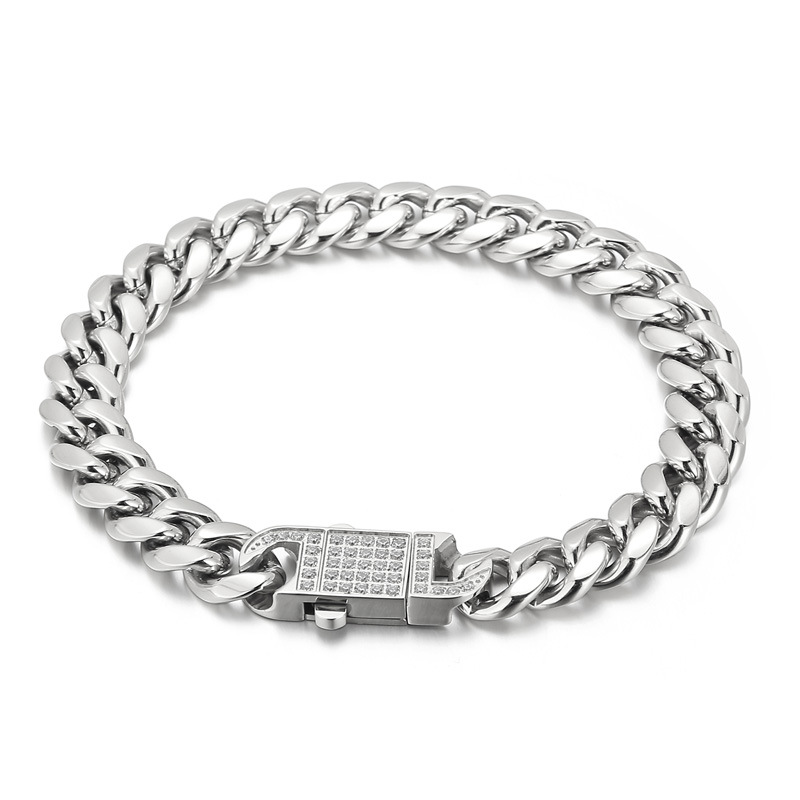 steel colour bracelet:220*10mm