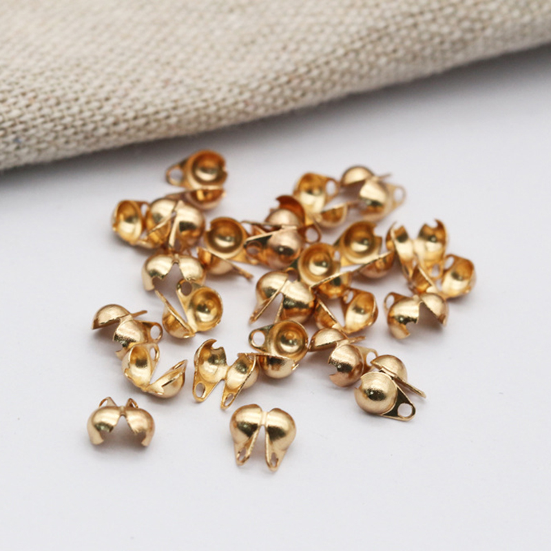rose gold color plated 2.4mm