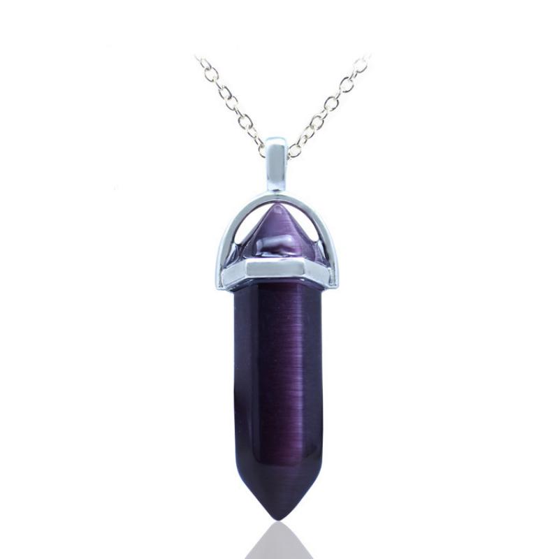 purple with chain