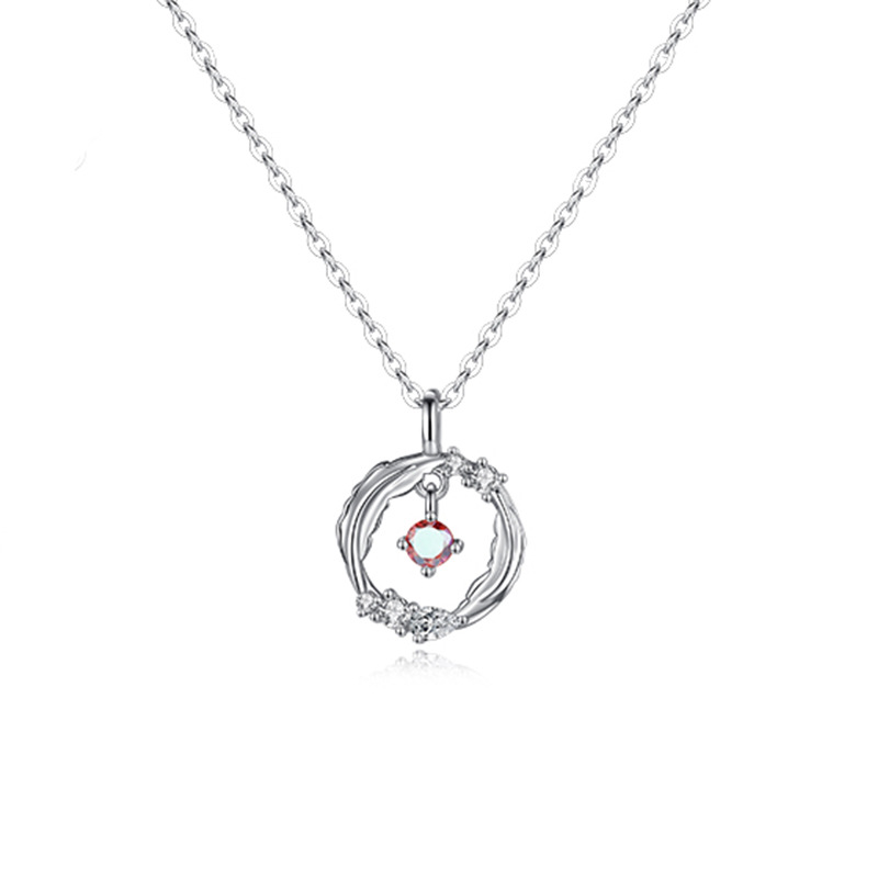 Charm Necklace (White Gold)