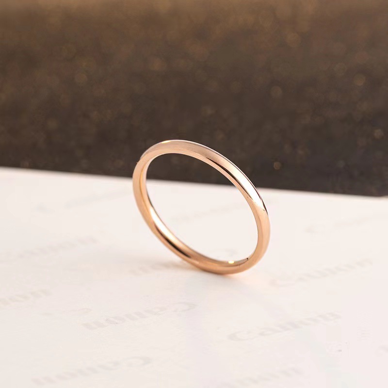 2mm inner and outer ball rose gold #5