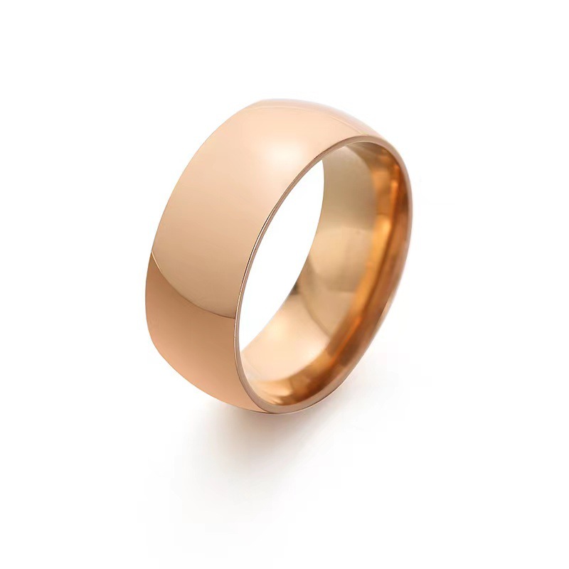 8mm inner and outer ball rose gold