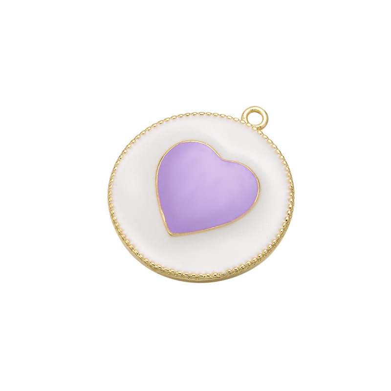 2:White purple heart