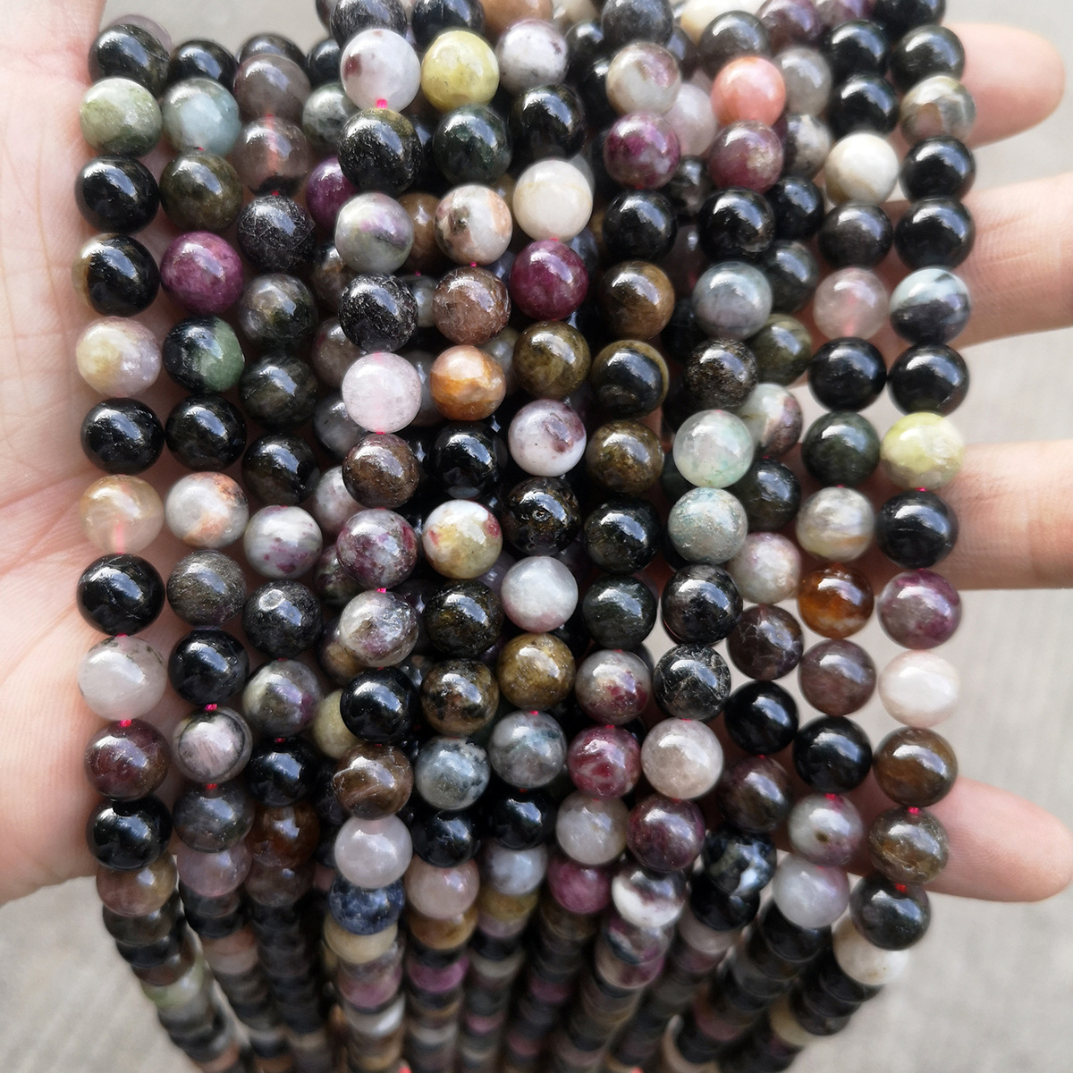 3A natural 10mm/about 37 beads/strand