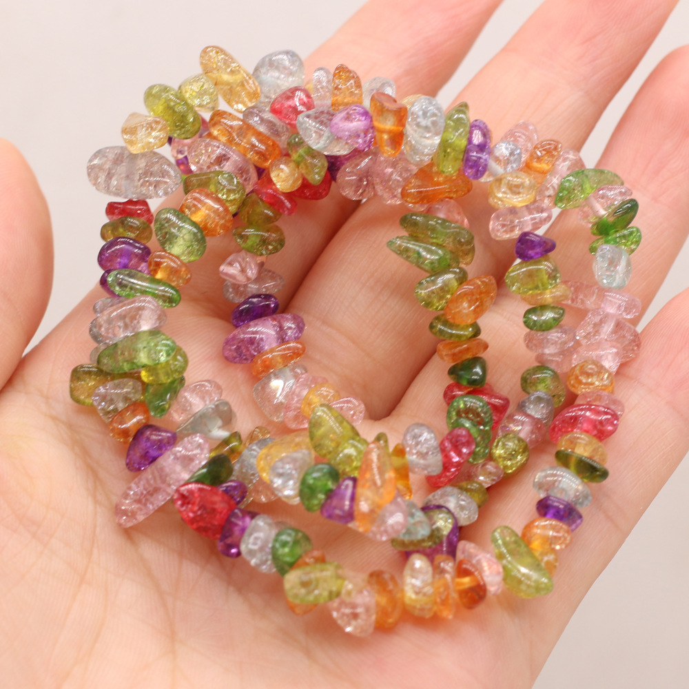 Mixed color crystal stone 5-8mm