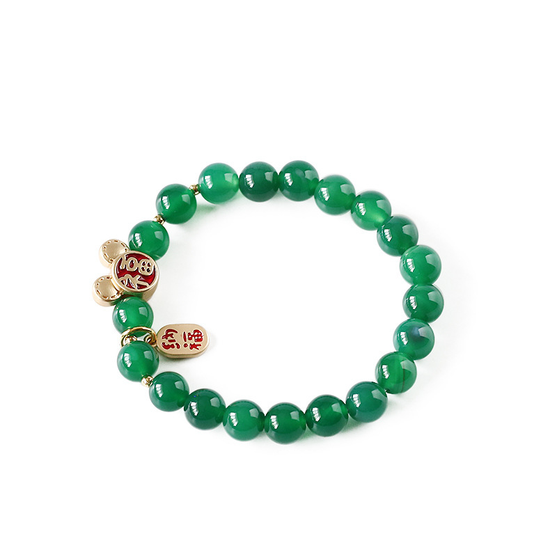 Green agate A2 Mickey Mouse