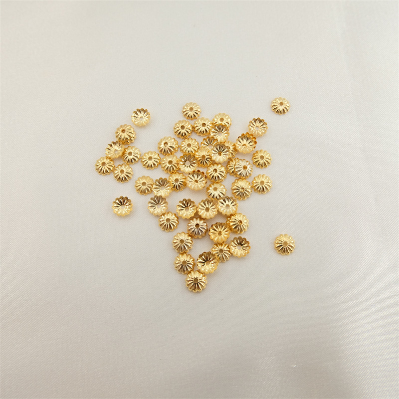 18K gold plated 4.8mm