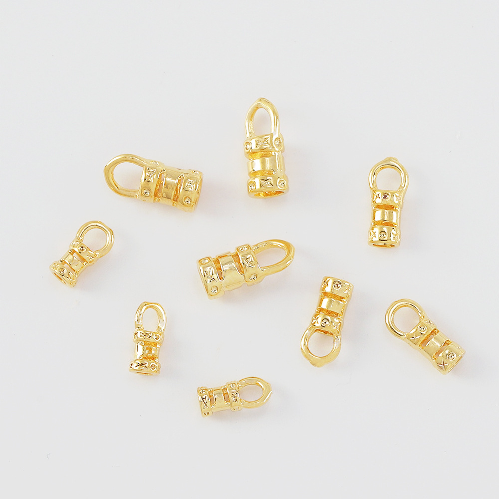 18K gold plated 3mm-aperture 1.5mm