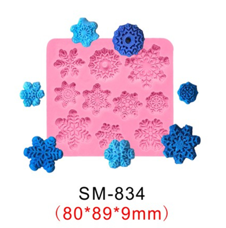 5:(50g) Snowflake model (thick) SM-834 pink/off-white random hair