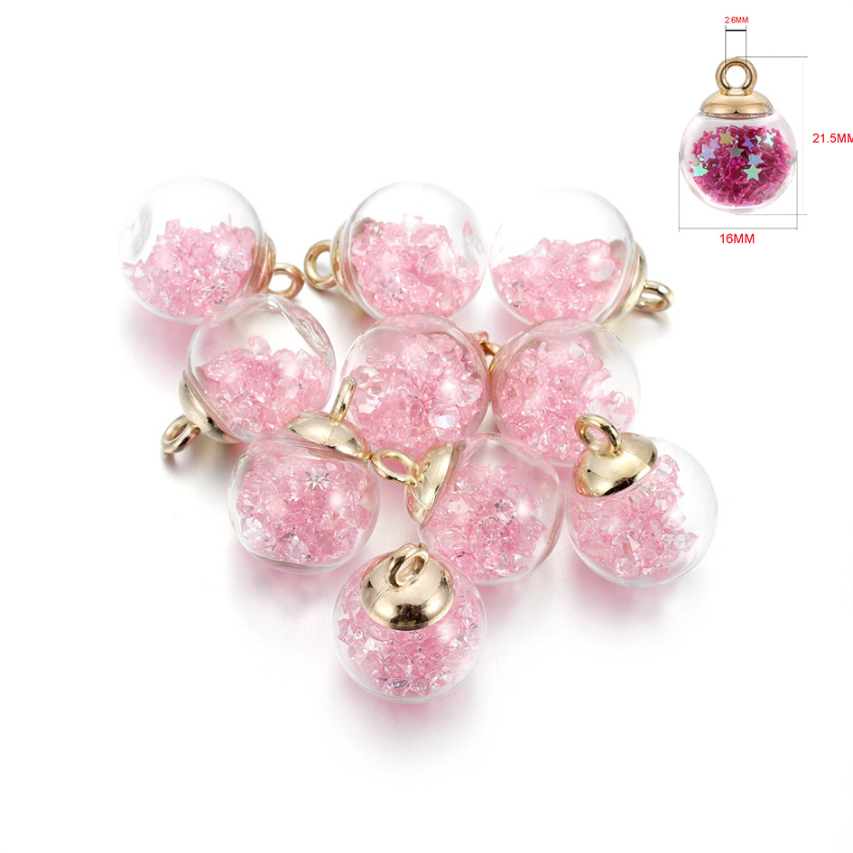 1:pink bead