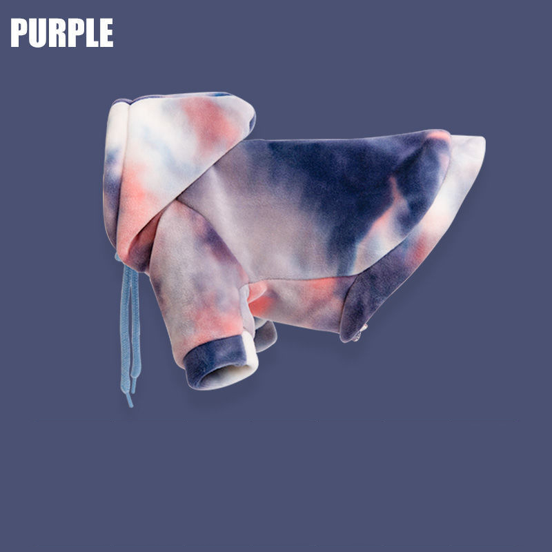 Tie-Dye Sweatshirt [Purple]