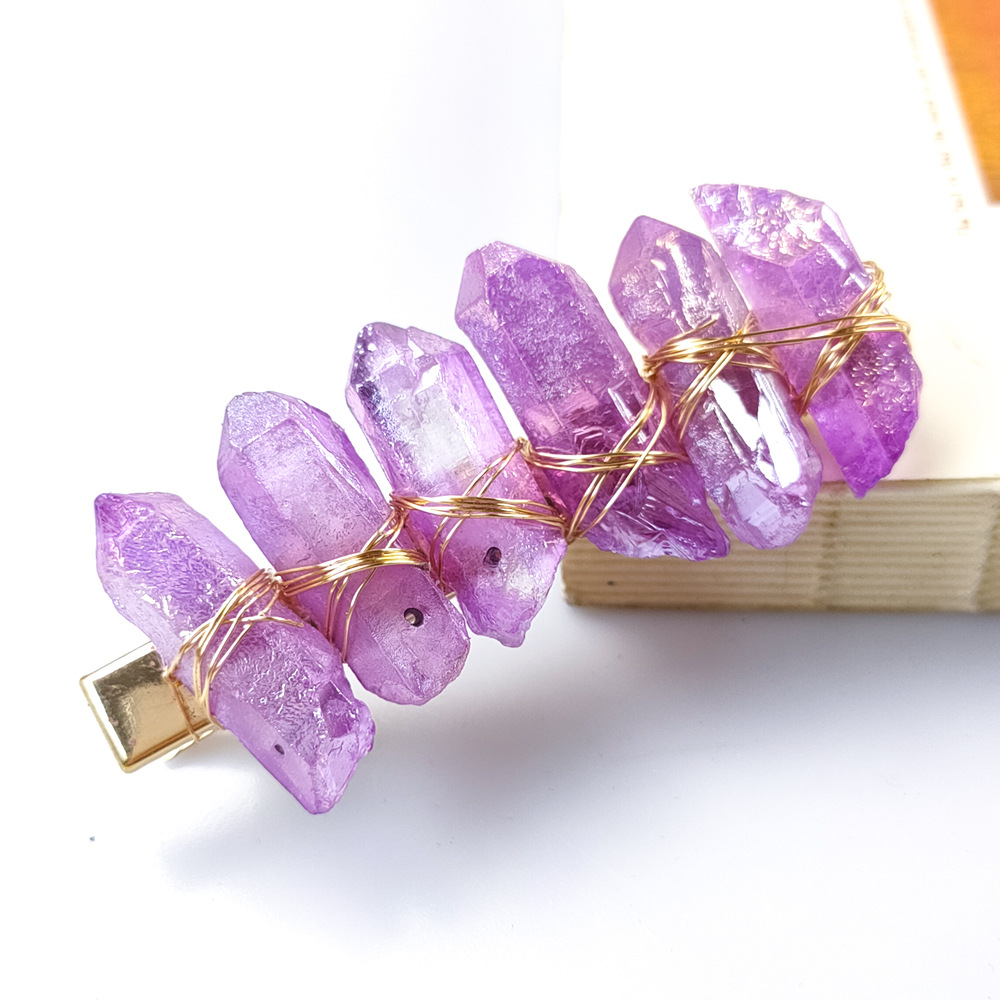 3:Electroplated amethyst