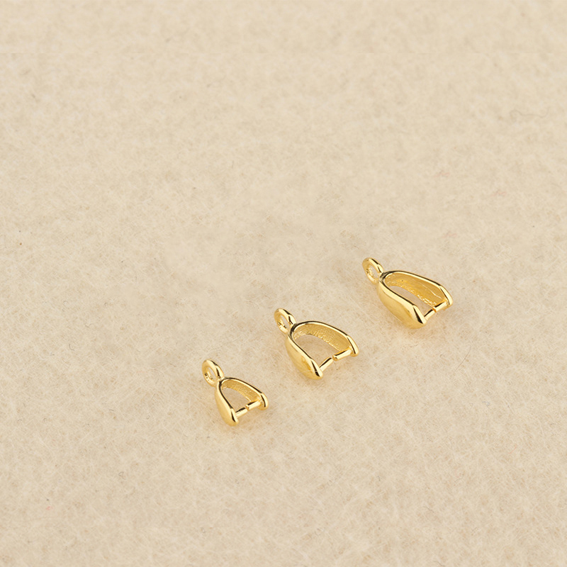 F gold color plated 6mm