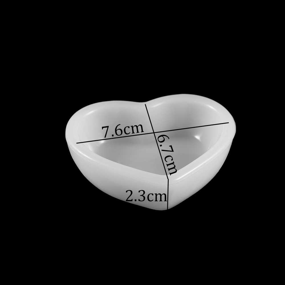 2:heart  7.6*6.7*2.3cm