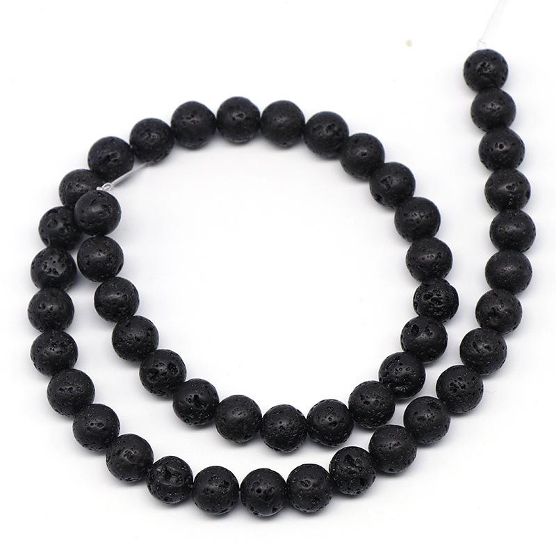 10mm, about 37 beads/strand