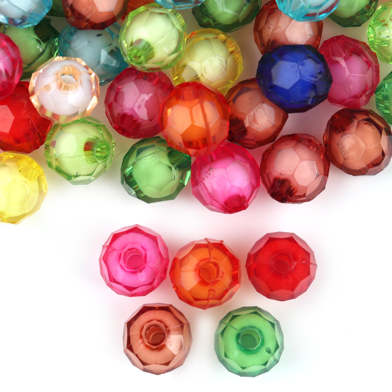 9:Sliced round beads,9.5x10mm