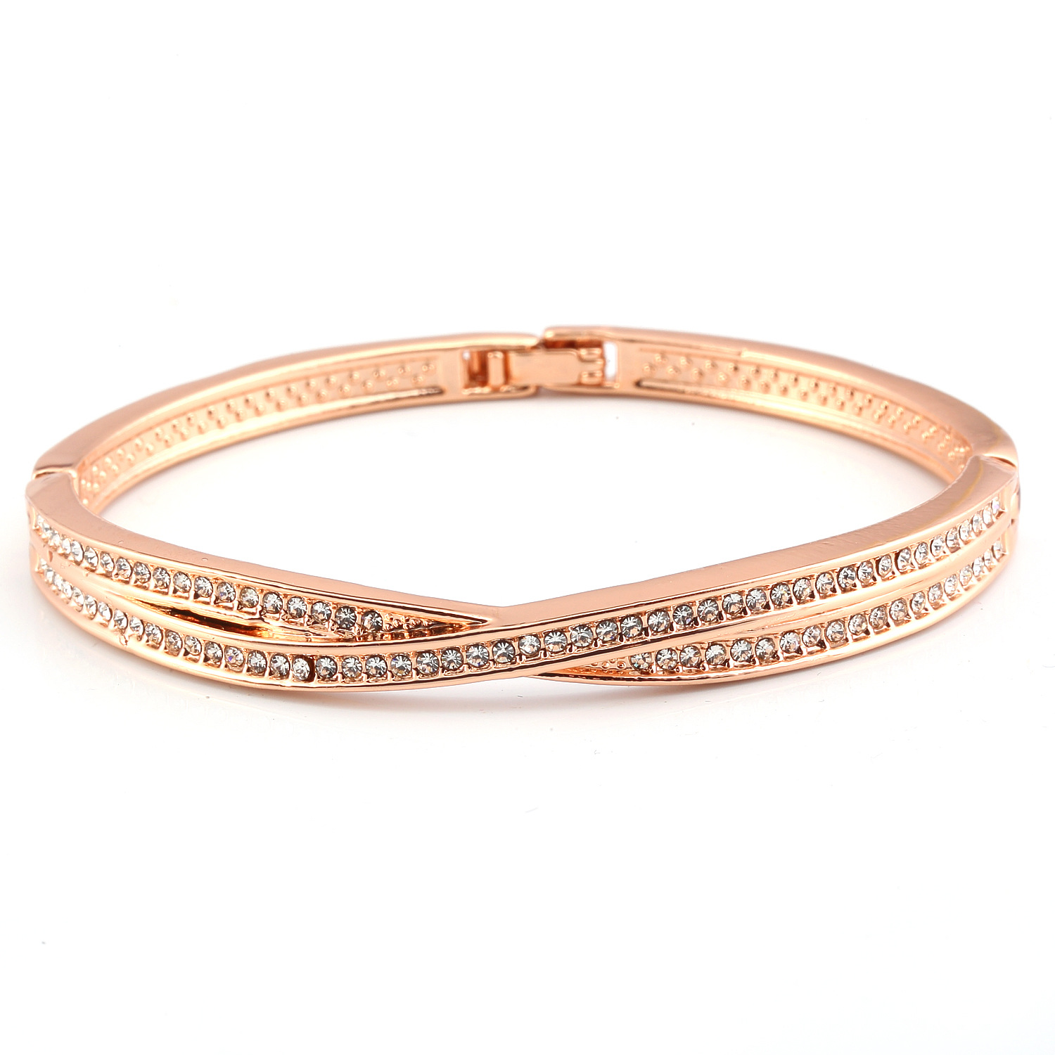 2:rose gold plated