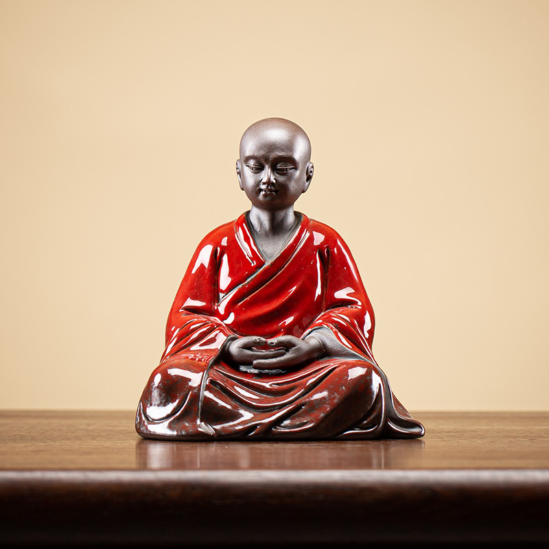 1:Meditation-Zen Monk 11.5*9*13cm