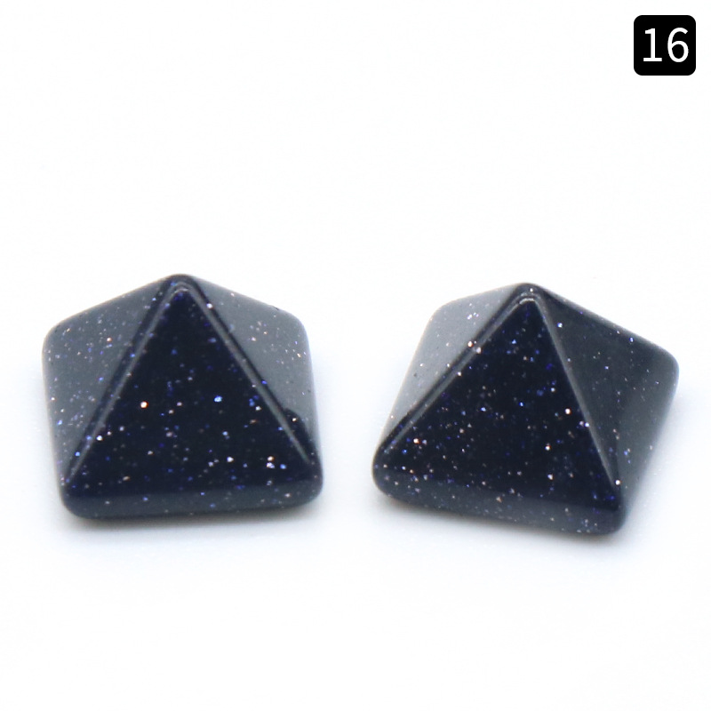 8mm blue sandstone (synthetic)