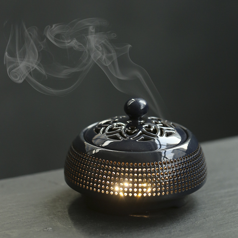 2:Electric incense burner (blue)