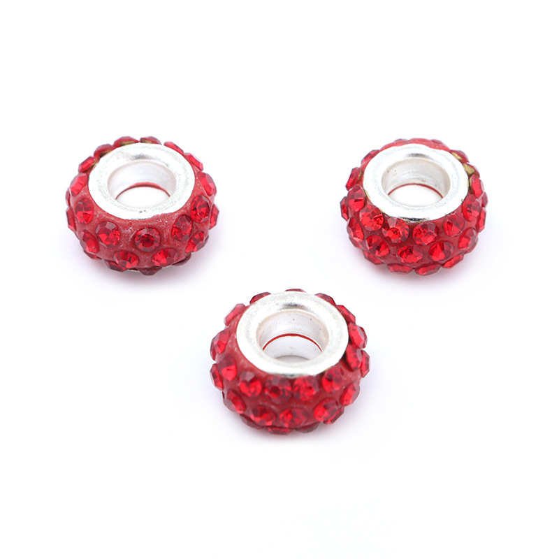 Drill ball red,11.5x7mm