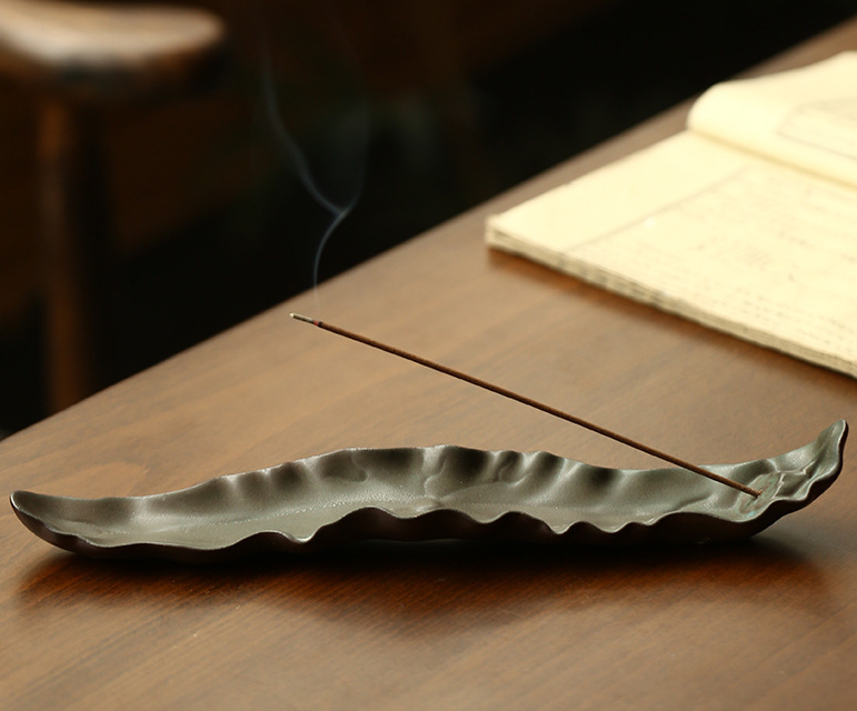 Maple Leaf Incense Stick (Ancient Green) 24.5*5*3cm