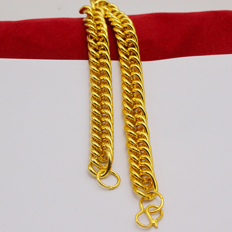 6:9mm round wire bracelet, length 21.5cm