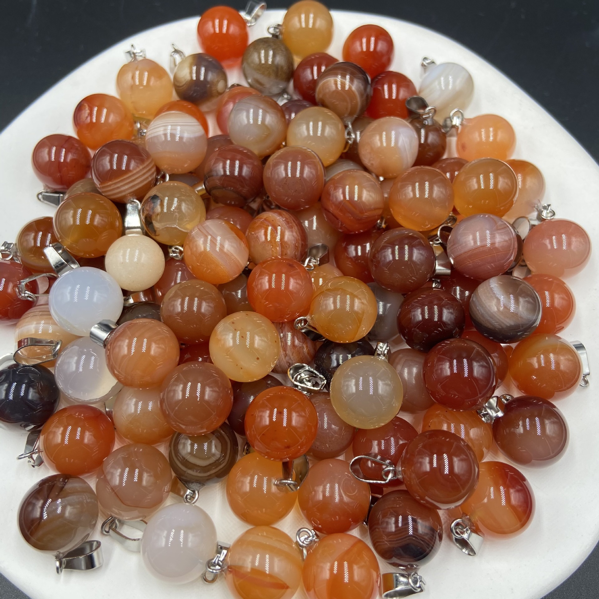10 Red Agate