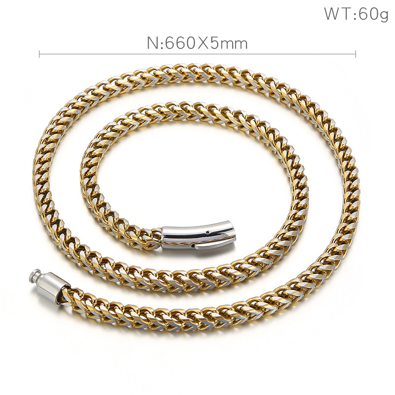 3:Golden necklace