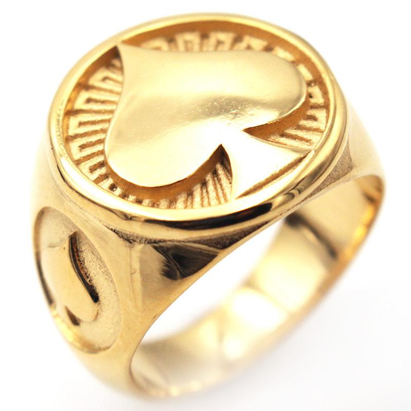 All gold, ring nmber 9