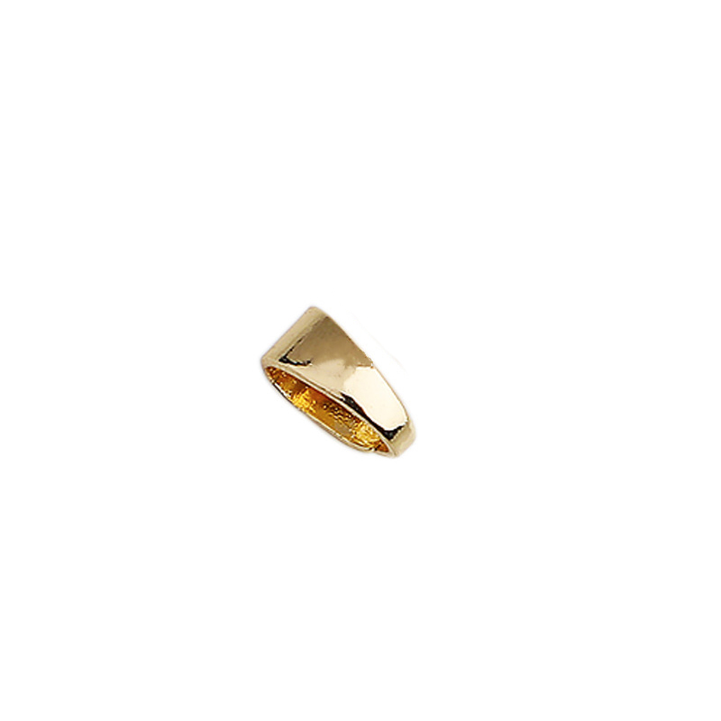 B 4x7mm 14K gold plated