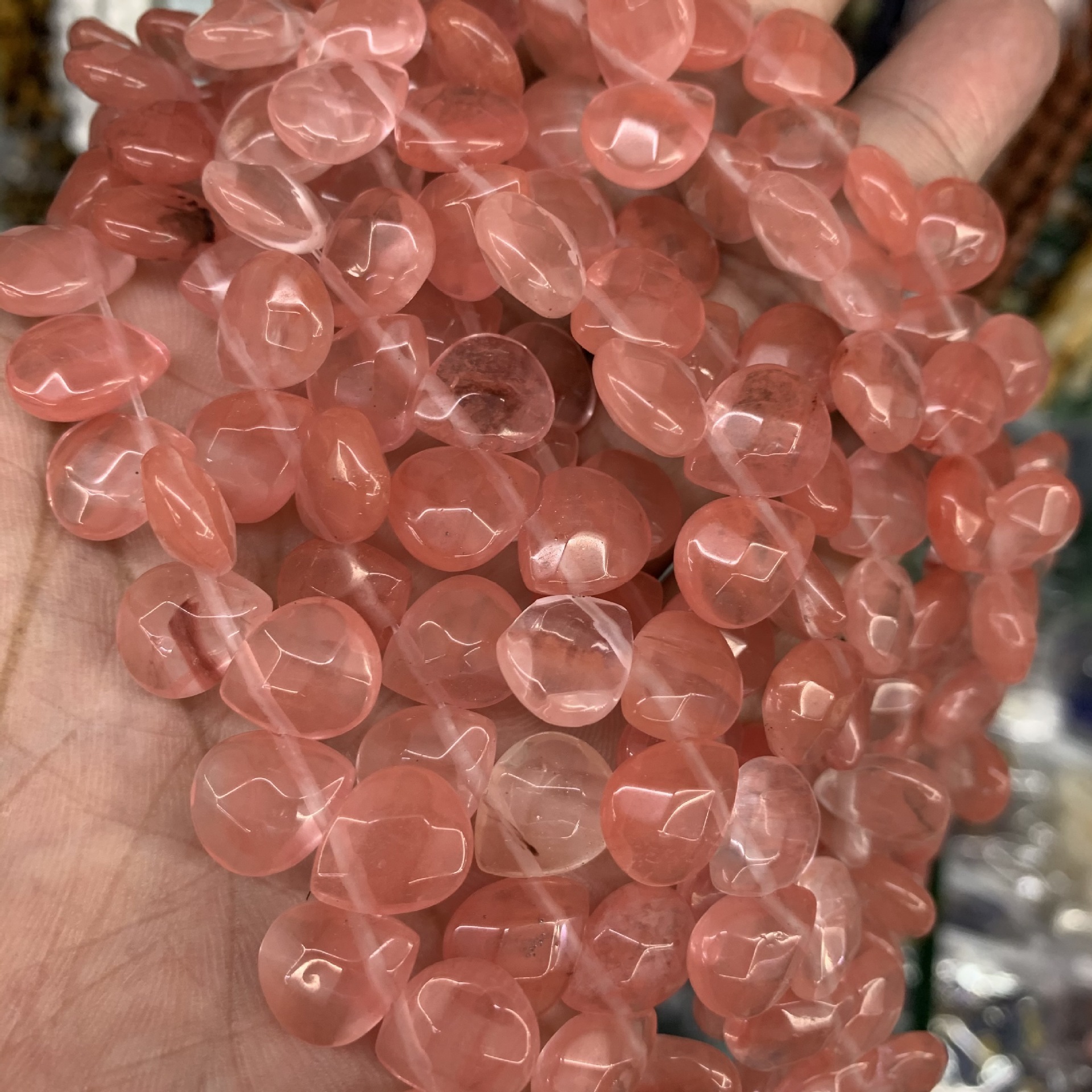 Red watermelon crystal