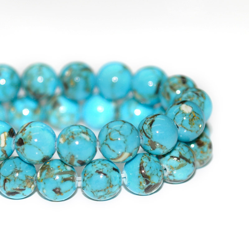 Blue 6mm (60 beads/strand)