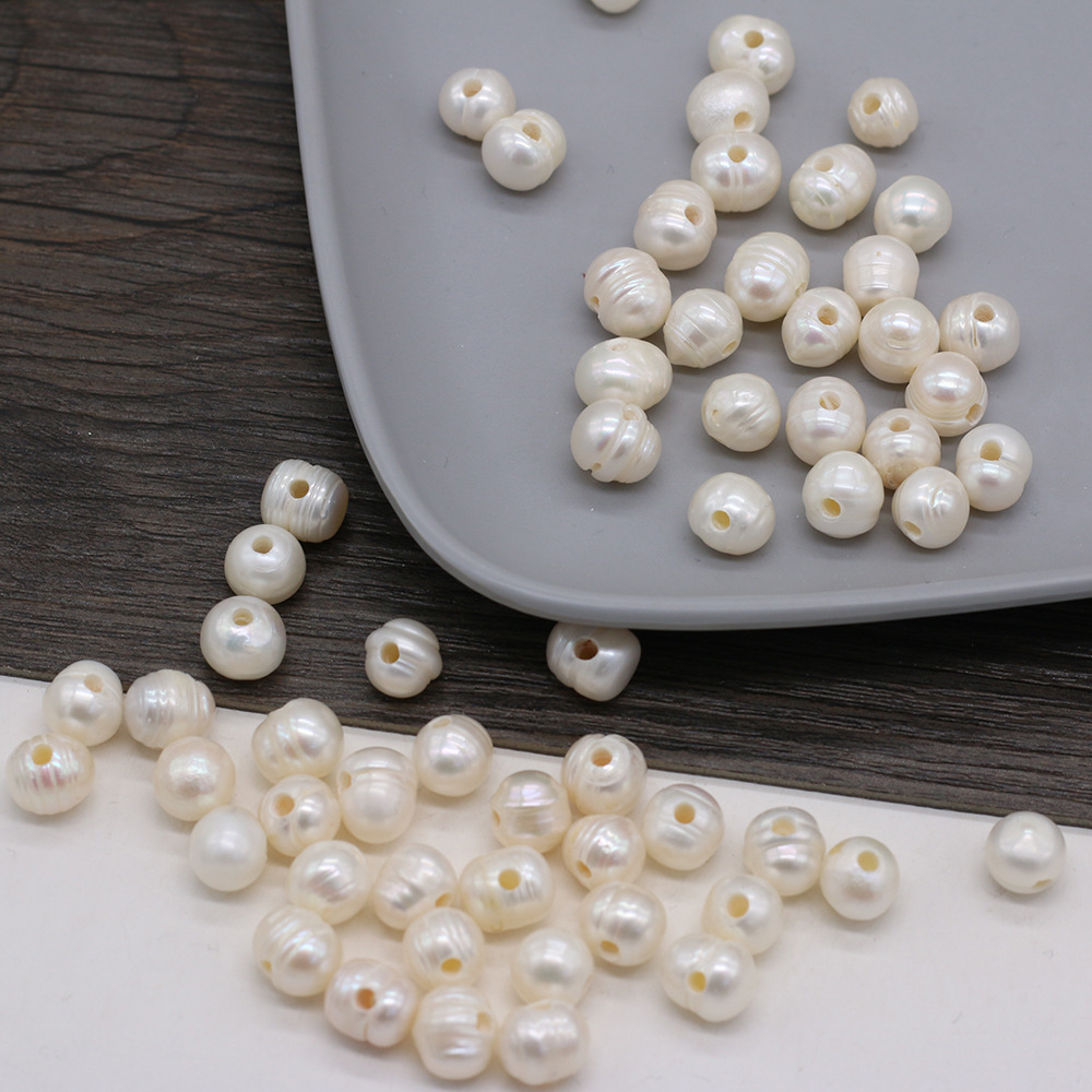 White 7-8mm-hole size 2-2.5mm