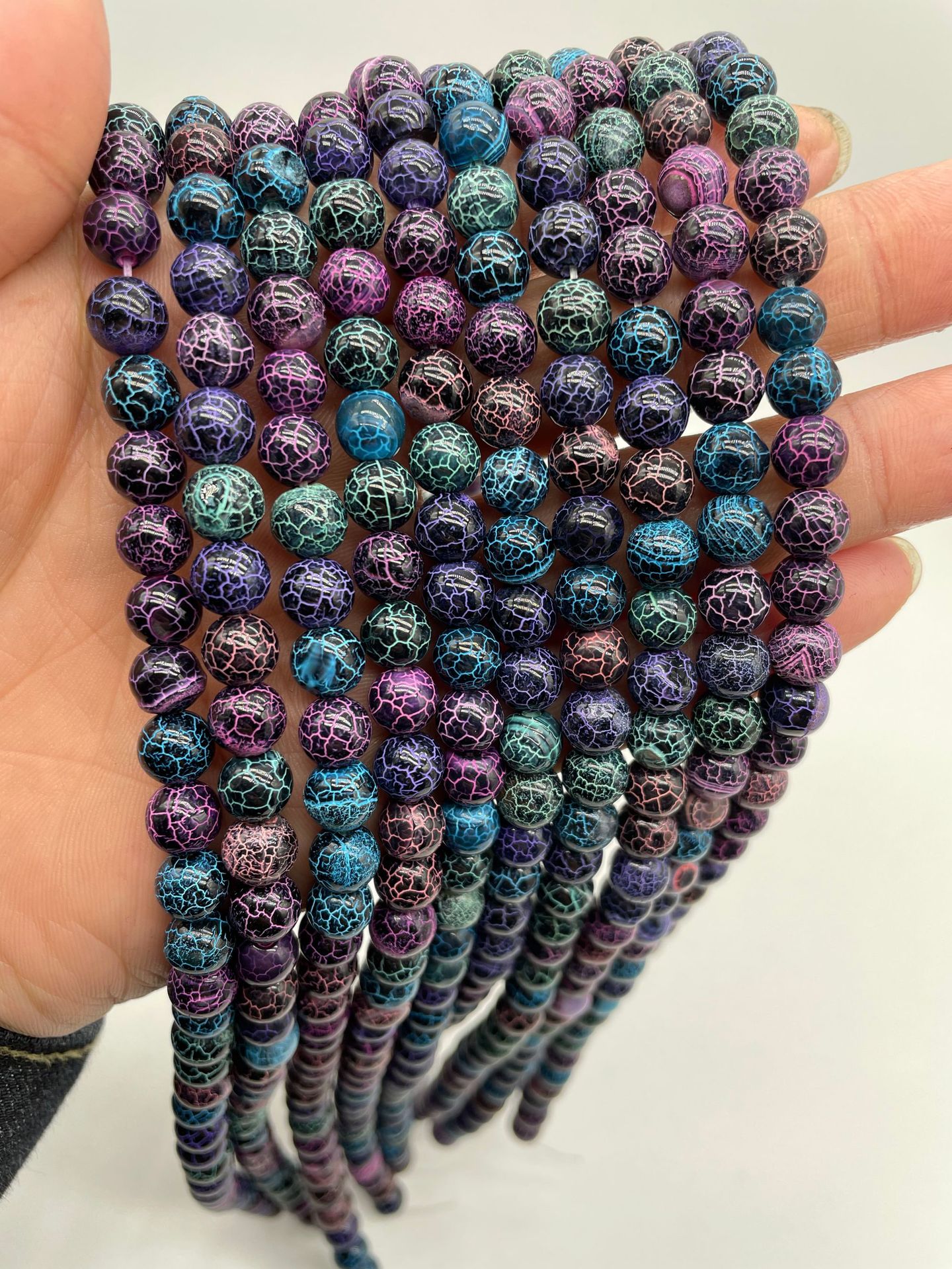 Color 10mm (about 60 beads/strand)