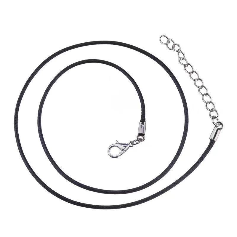 Leather cord, length 38cm